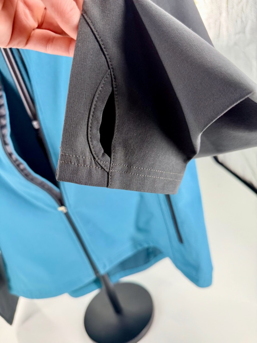 The North Face Flight Series Jacket Women XL Blue Full Zip Running Windbreaker - Picture 5 of 9